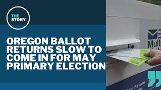 Ballot returns for Multnomah County primary election show signs of a slump [upl. by Eenahs]