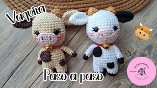 Vaquitas tejidas a crochet amigurumi paso a paso 🐮 [upl. by Rochell]