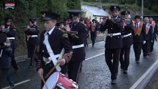 Rathfriland DLOL No 3 Battle of Dollys Brae 175th Anniversary Return Parade 2024 [upl. by Ahk]