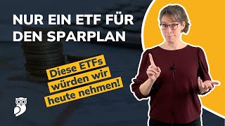 quotNUR EIN ETFquot  Welche ETFs könnte man wählen amp wie kann man die Strategie weiter entwickeln [upl. by Notlad]