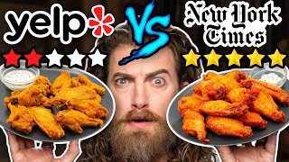 Yelp Review vs Food Critic Taste Test [upl. by Enrique]