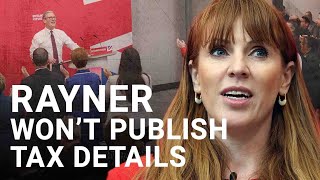 Angela Rayner refuses to share her tax details unless senior Tories do the same [upl. by Lemire]