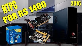 Config HTPC de baixo custo  1400 reais [upl. by Novaj947]