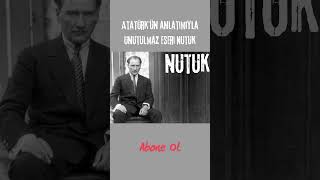 Atatürkün Sesiyle Nutuk Tarihe Tanıklık Edin shorts atatürk türkiye [upl. by Andreas]