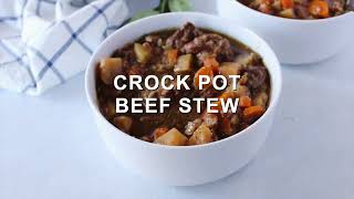 Crock Pot Beef Stew [upl. by Eustis673]