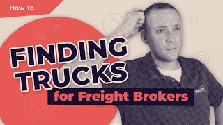 Finding Trucks for Freight Brokers DAT Directory [upl. by Roath]