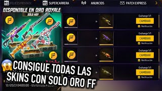 YA LLEGO EL EVENTO DE LAS SKINS CON ORO GRATIS en FREE FIRE LATAM 🥰 tienda de oro actualizada [upl. by Stelmach952]