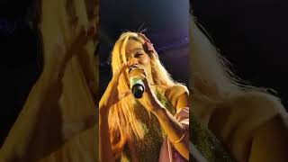 Karol G Cantando Creeme en el estadio nacional santiago de chile 13 [upl. by Adidnere871]