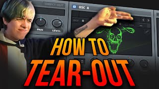 HOW TO TEAROUT DUBSTEP Marauda Kai Wachi Excision [upl. by Emearg]