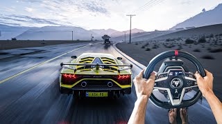 Lamborghini Aventador Svj  Forza Horizon 5 Thrust Master T248 Gameplay [upl. by Nodrog777]