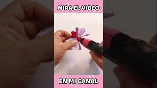 🎀 Hermoso Moño Doble de Listón para Cabello ✂️ ▶ TUTORIAL Completo y Fácil PASO a PASO DIY [upl. by Felicie401]