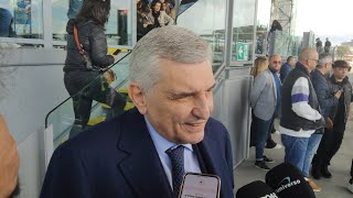 Il presidente del Frosinone Calcio Maurizio Stirpe allevento quotL autismo in tutti i sensiquot [upl. by Shoshanna]