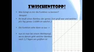 Lineare Funktionen Crashkurs D [upl. by Alfonzo]