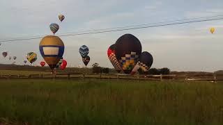 30° Festival de Balonismo de Torres Balões na estrada [upl. by Il775]