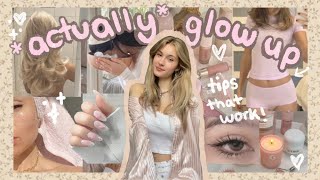 How to ACTUALLY glow up ✧ physically amp mentally ✧･ﾟ✧ [upl. by Bum]