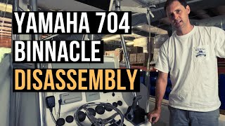 Disassemble Yamaha 704 Twin Binnacle  Marine Tech  Vlog11 [upl. by Eirtemed]