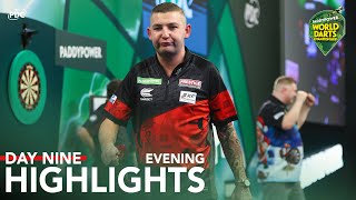 A NIGHT OF SHOCKS  Day Nine Evening Highlights  202324 Paddy Power World Darts Championship [upl. by Fair]