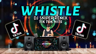 WHISTLE TREND Dj Sniper Remix  TikTok Viral 2021  Atinge Bomb Disco Budots 2021 [upl. by Nyrhtakyram]