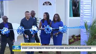 Over 1000 to Benefit from NHT Housing Solution in Manchester  CVMTVNews [upl. by Marciano]