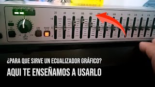 Para que sirve un Ecualizador gráfico y como usarlo 🎚️🎚️🎚️ [upl. by Avalsorim809]