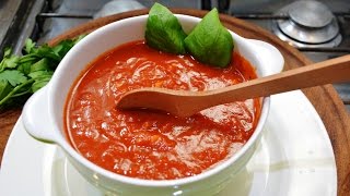 Salsa de tomate para pastas RECETA Exquisita [upl. by Anisor]