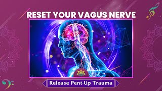 Reset Your Vagus Nerve Beat Fatigue Release PentUp Trauma Relieve Stress  Music Therapy [upl. by Aennyl]