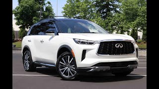 2023 Infiniti QX60 Autograph AWD Start Up Walkaround Test Drive and Review [upl. by Thatcher433]