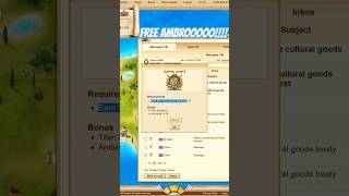 FREE AMBRO play Ikariam game funny rewards ambrosia gaming [upl. by Snehpets930]