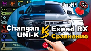 Сравнение автомобилей 2022 Changan UNIK VS 2023 Exeed RX [upl. by Acirt488]