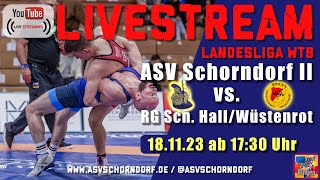 20231118  WRVLandesliga  ASV Schorndorf II vs RG Schwäbisch HallWüstenrot [upl. by Argyres]