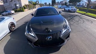 Lexus RCF Track Edition 360 Video Feature Part 1 [upl. by Wilhide18]