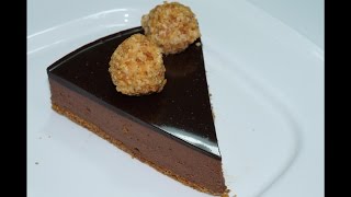 LE GATEAU DES ABONNES BAVAROIS AU CHOCOLAT CUISINERAPIDE [upl. by Latona]