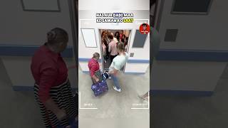 Man Intentionally Kicked Old Woman Bag In Lift [upl. by Medea]