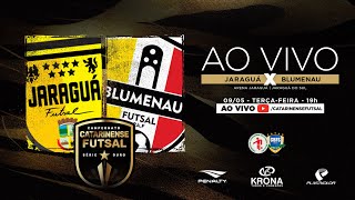 CAMPEONATO CATARINENSE SÉRIE OURO 2023  Jaraguá Futsal X Blumenau Futsal [upl. by Munt]