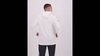 ADIDAS Shiny Tiro 21 Windbreaker 2 Jacket Hooded White Men  TradeInn [upl. by Caressa940]