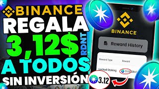 ¡¡ TIENES 14 DIAS  BINANCE REGALA 314 TOKENS RDNT por HACER ESTE CUESTIONARIO [upl. by Launame]