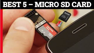 Top 5 Best Micro SD Card 2023 [upl. by Adnauq736]