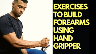 Build Strong Forearms With Hand Gripper [upl. by Otreblif]