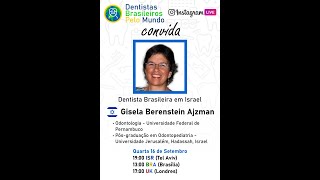 🔵DENTISTA BRASILEIRA EM ISRAEL A Dra𝔾𝕚𝕤𝕖𝕝𝕒 𝔹𝕖𝕣𝕖𝕟𝕤𝕥𝕖𝕚𝕟 𝔸𝕛𝕫𝕞𝕒𝕟 conta sua história [upl. by Ddart]