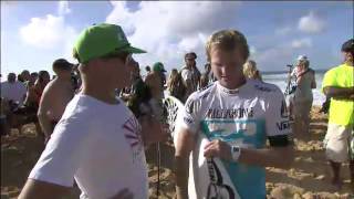 2011 Billabong Pipe Masters  Day 1 [upl. by Annaiuq106]