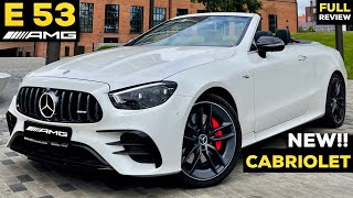 2022 MERCEDES E Class AMG E53 Cabriolet NEW FULL InDepth Review DRIVE BRUTAL Sound Exhaust 4MATIC [upl. by Pearle408]