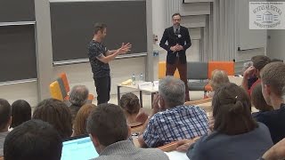 Konferencja quotŚwiaty równoległequot  Andrzej Dragan i Szymon Majewski podstawy mechaniki kwantowej [upl. by Howlond]