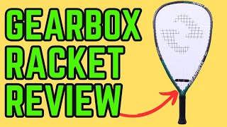 Gearbox Racquetball Racket Review [upl. by Nonnag940]