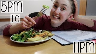 BUSY UNIVERSITY EVENING ROUTINE LECTURES DANCE STUDYING amp COOKING  WINTER EDITION 2018 [upl. by Sunda783]