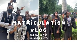 I almost didn’t make it for my Matric Babcock University 23rd Matriculation Vlog [upl. by Nylle]