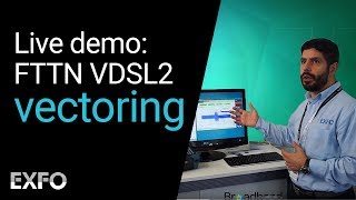 FTTN VDSL2 Vectoring Live demonstration [upl. by Patience]