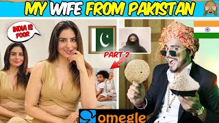 OMEGLE  My Cute Begam From Pakistan Part 2  Found Love on Omegle  Omegle India [upl. by Mcmahon796]