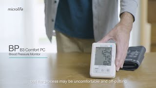 Microlife B3 Comfort PC Blood pressure monitor with Comfort technology  EU Version [upl. by Bay239]