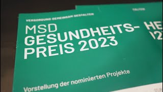 Die Preisträgerinnen des MSD Gesundheitspreis 2023 [upl. by Tacye]