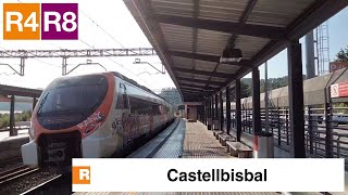 Castellbisbal R4 R8  Civia  447  OUIGO 108 [upl. by Nari]